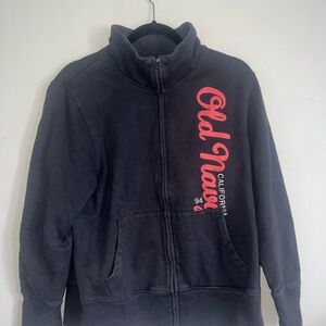 Old Navy Gray Zip-Up Hoodie